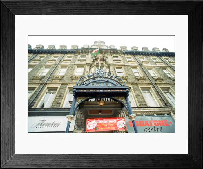 Framed Print : The Westgate Hotel, Newport. 11th November 1996 Framed Print : The Westgate Hotel, Newport. 11th November 1996