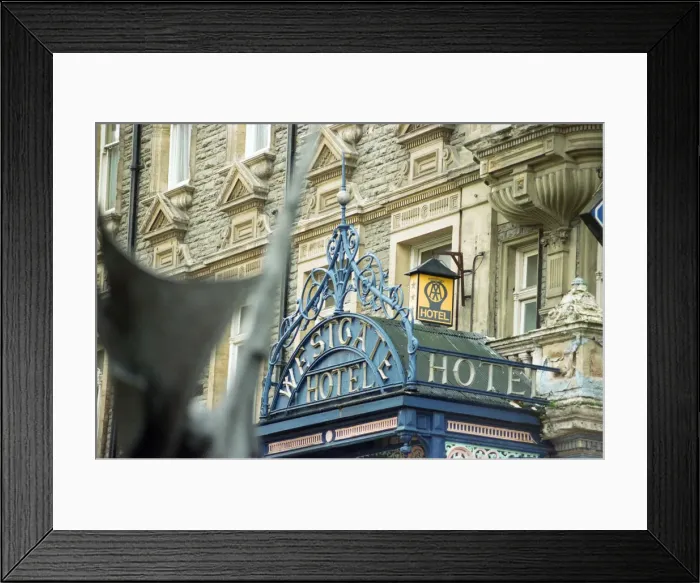 Framed Print : The Westgate Hotel, Newport. 11th November 1996 Framed Print : The Westgate Hotel, Newport. 11th November 1996