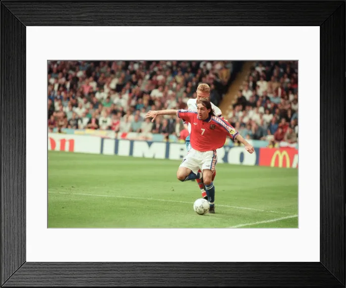 Framed Print : Russia 3-3 Czech Republic, Euro 1996 Group C match at Anfield Framed Print : Russia 3-3 Czech Republic, Euro 1996 Group C match at Anfield
