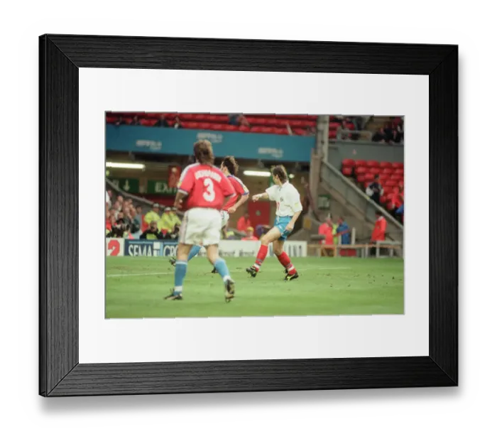 Framed Print : Russia 3-3 Czech Republic, Euro 1996 Group C match at Anfield Framed Print : Russia 3-3 Czech Republic, Euro 1996 Group C match at Anfield