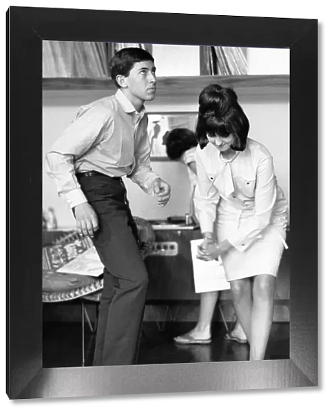 Teenagers demonstrate the Twist in the Daily Herald Offices. 1st June 1962