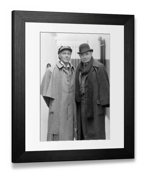 Framed Print : Holmes and Watson after Jack the Ripper. Christopher Plummer (Holmes Framed Print : Holmes and Watson after Jack the Ripper. Christopher Plummer (Holmes