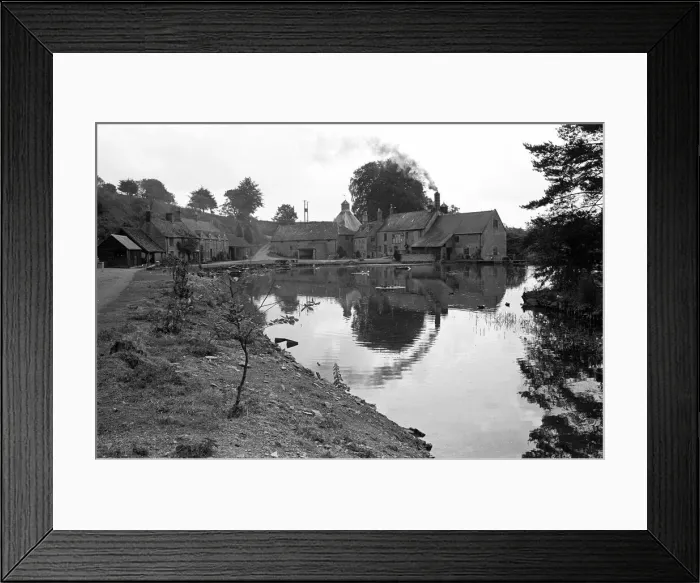 Framed Print : The Donnington Brewery at Stow on the Wold. 5th July 1963 Framed Print : The Donnington Brewery at Stow on the Wold. 5th July 1963