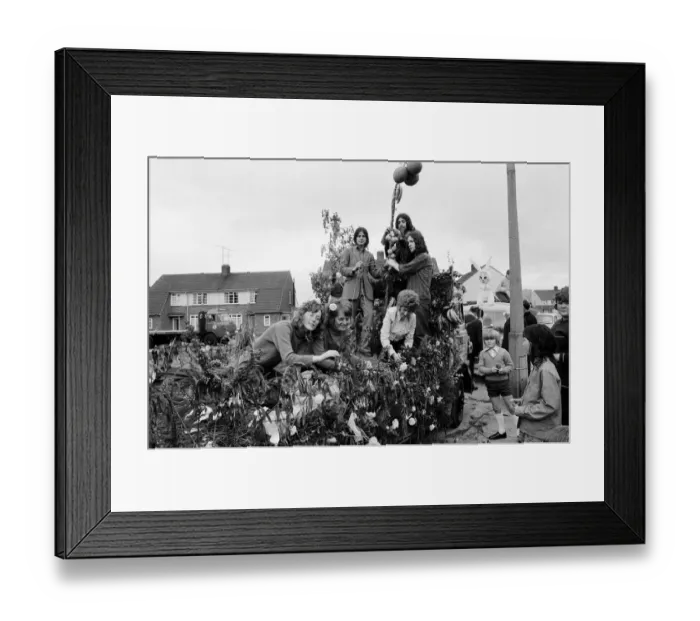 Framed Print : Roseworth Festival, Stockton. 1972