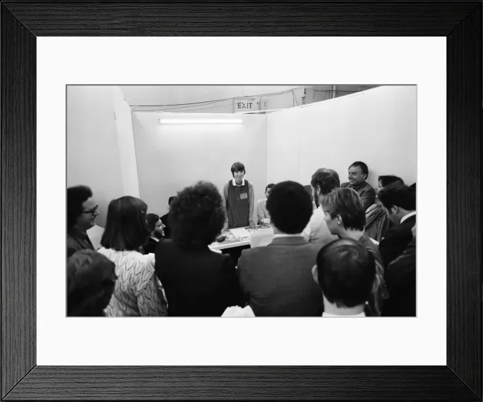 Framed Print : Prospective Labour member of Parliament Harriet Harman attending the Labour Party