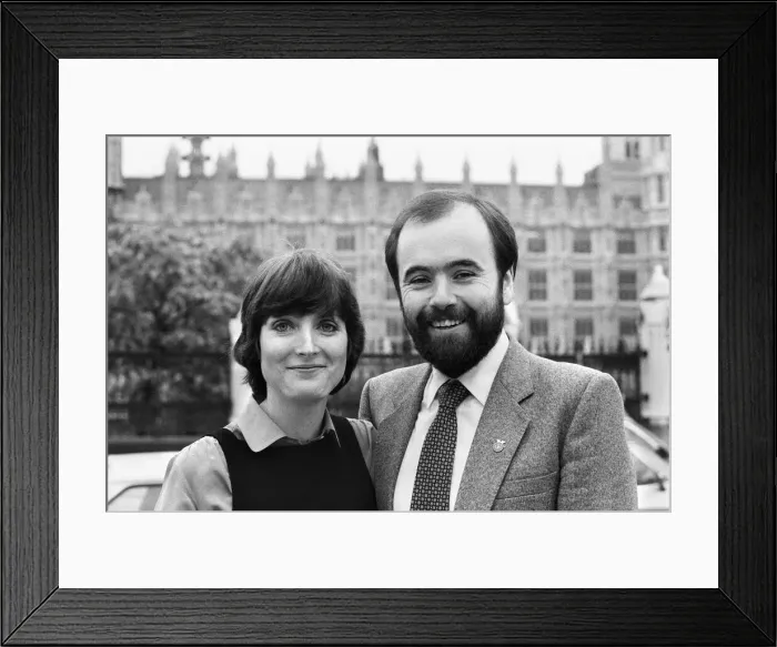 Framed Print : Harriet Harman, new Labour member of Parliament for Peckham