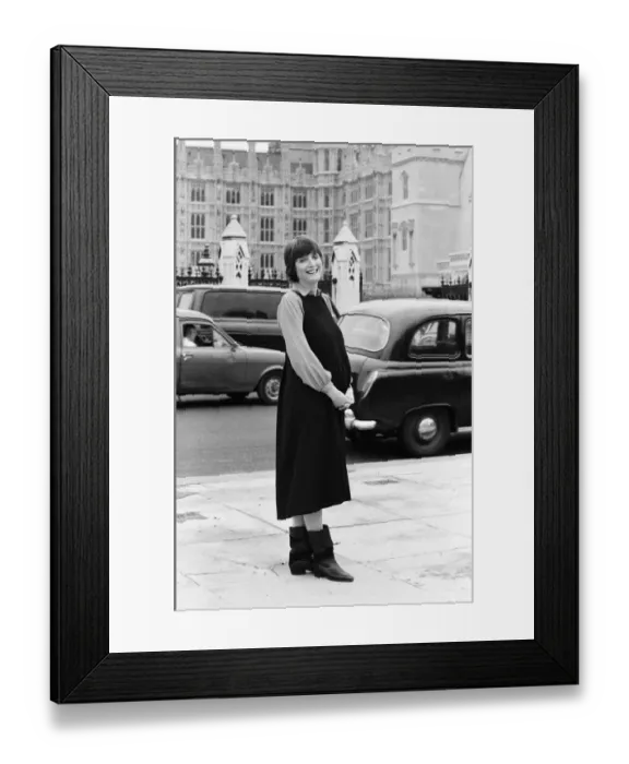 Framed Print : Harriet Harman, new Labour member of Parliament for Peckham Framed Print : Harriet Harman, new Labour member of Parliament for Peckham