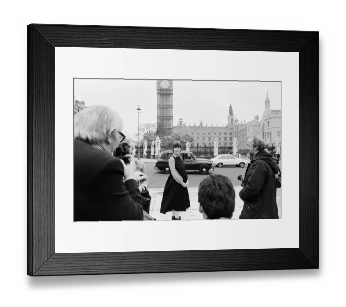 Framed Print : Harriet Harman, new Labour member of Parliament for Peckham Framed Print : Harriet Harman, new Labour member of Parliament for Peckham