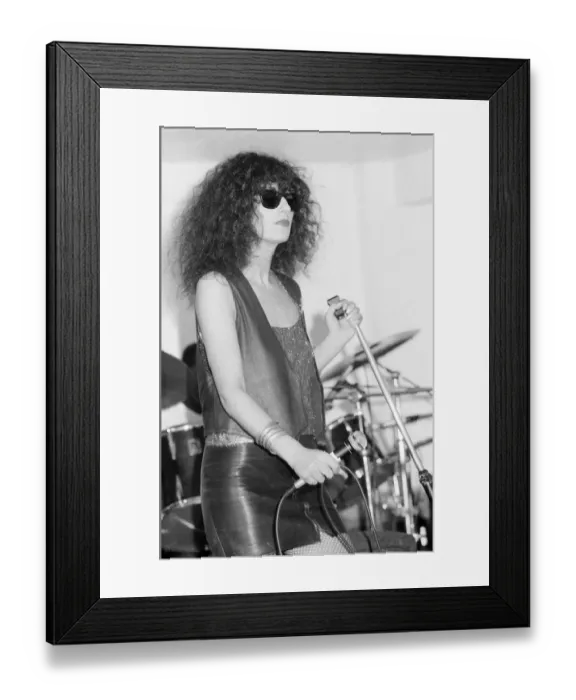 Framed Print : Scarlet Fantastic, music group consisting of pop duo, Maggie De Monde and Rick P Jones Framed Print : Scarlet Fantastic, music group consisting of pop duo, Maggie De Monde and Rick P Jones