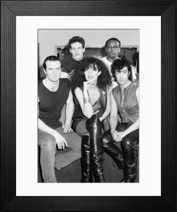 Framed Print : Scarlet Fantastic, music group consisting of pop duo, Maggie De Monde and Rick P Jones Framed Print : Scarlet Fantastic, music group consisting of pop duo, Maggie De Monde and Rick P Jones