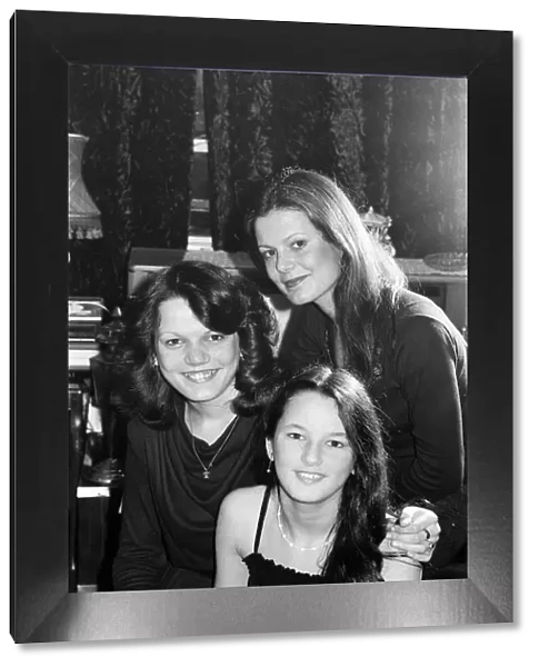 The Gaffney sisters, Lucia (24), Theresa (19) and Maria (14