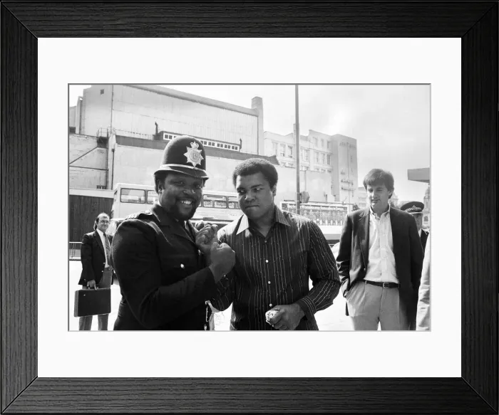 Framed Print : American former world champion heavyweight boxer Muhammad Ali Framed Print : American former world champion heavyweight boxer Muhammad Ali