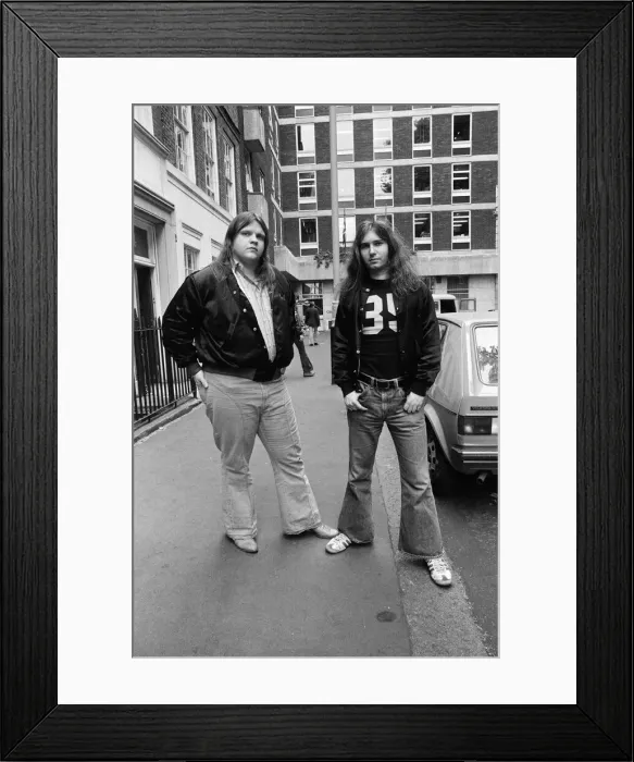 Framed Print : Musician Meat Loaf, pictured in London. 8th June 1978 Framed Print : Musician Meat Loaf, pictured in London. 8th June 1978