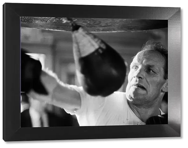 Henry Cooper in training, London. 26th October 1967
