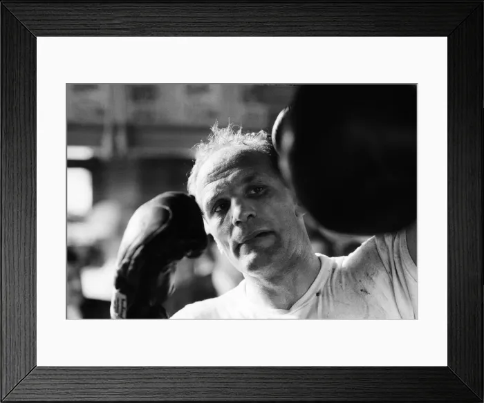 Framed Print : Henry Cooper in training, London. 26th October 1967 Framed Print : Henry Cooper in training, London. 26th October 1967