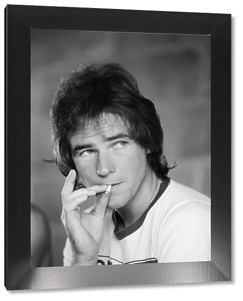 Britiains World Motorcycle racing Champion Barry Sheene pictured at Silverstone
