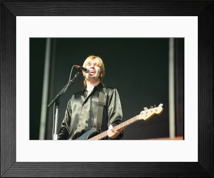 Framed Print : Justin Currie, lead singer of the British rock group Del Amitri Framed Print : Justin Currie, lead singer of the British rock group Del Amitri