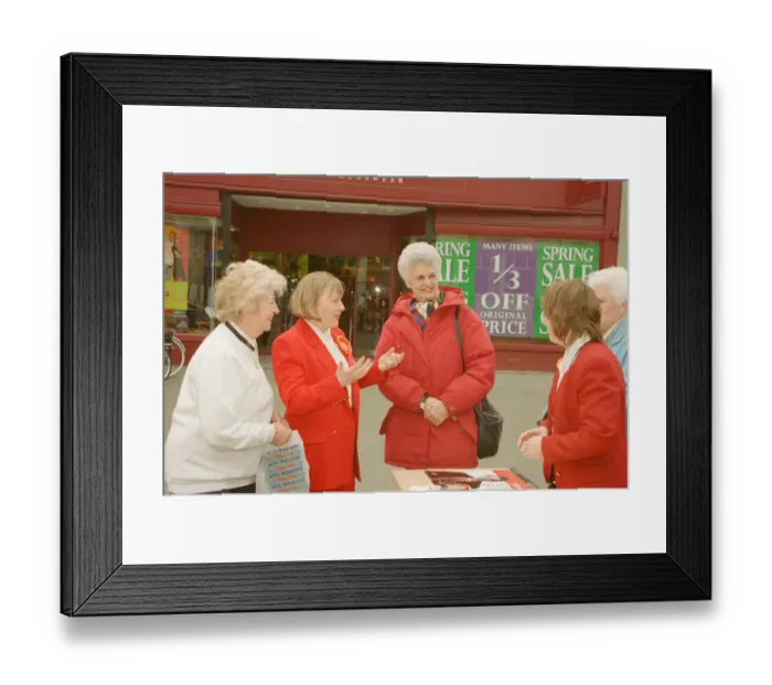 Framed Print : Angela Eagle (2nd from - left) and her twin sister Maria (right Framed Print : Angela Eagle (2nd from - left) and her twin sister Maria (right