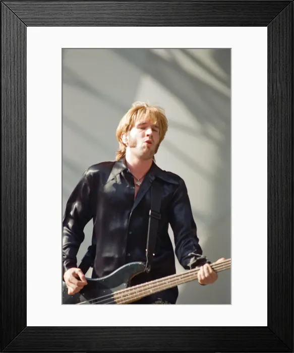 Framed Print : Justin Currie, lead singer of the British rock group Del Amitri Framed Print : Justin Currie, lead singer of the British rock group Del Amitri