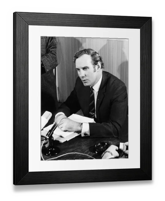 Framed Print : Bobby Brown ex Scotland football team manager and Falkirk goalkeeper. Circa 1968 Framed Print : Bobby Brown ex Scotland football team manager and Falkirk goalkeeper. Circa 1968