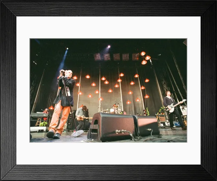 Framed Print : Michael Stipe, lead singer with the American Rock Group REM, perform at Cardiff Arms Park Framed Print : Michael Stipe, lead singer with the American Rock Group REM, perform at Cardiff Arms Park