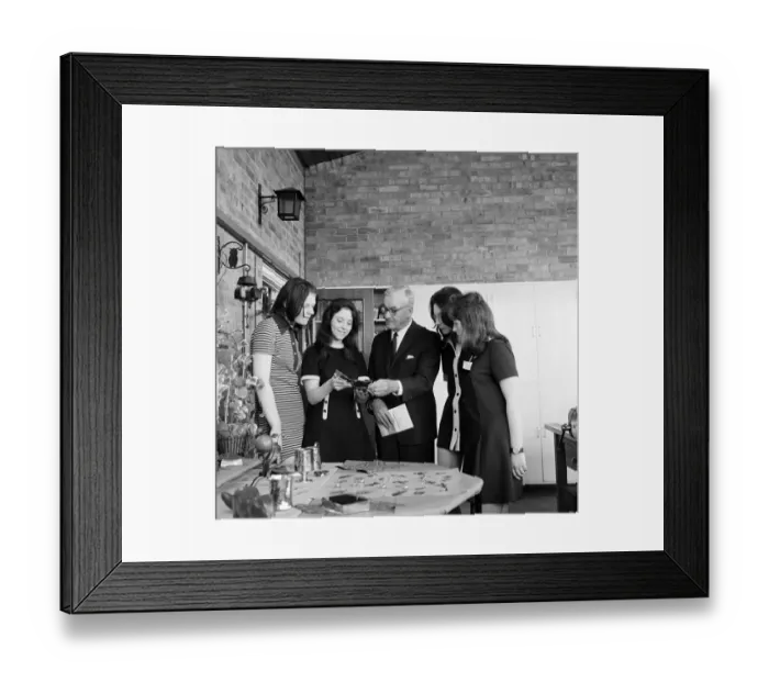 Framed Print : Opening of Arthur Head School, Thornaby. 1971 Framed Print : Opening of Arthur Head School, Thornaby. 1971