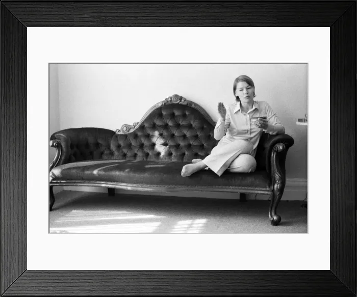 Framed Print : Actress Glenda Jackson, 11th August 1970