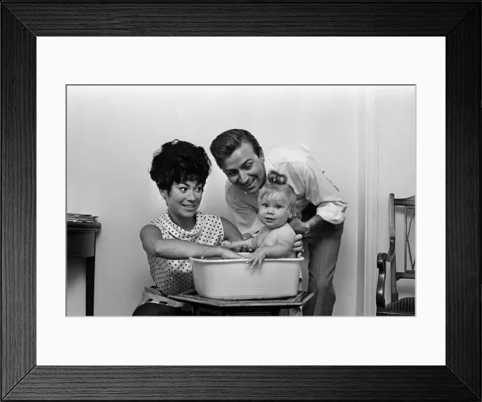 Framed Print : Introducing Tracy Jane, the girl Des O Connor is in love with