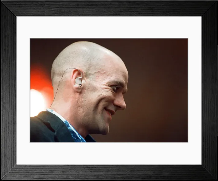 Framed Print : Michael Stipe, lead singer with the American Rock Group REM, perform at Cardiff Arms Park Framed Print : Michael Stipe, lead singer with the American Rock Group REM, perform at Cardiff Arms Park
