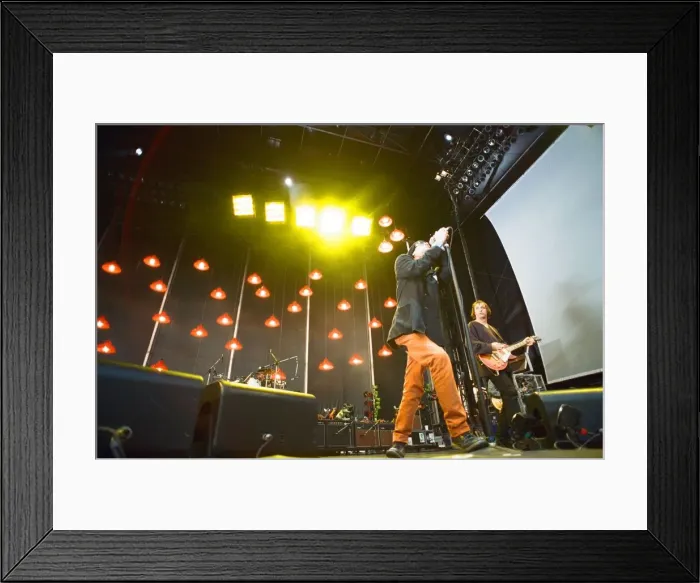 Framed Print : Michael Stipe, lead singer with the American Rock Group REM, perform at Cardiff Arms Park Framed Print : Michael Stipe, lead singer with the American Rock Group REM, perform at Cardiff Arms Park