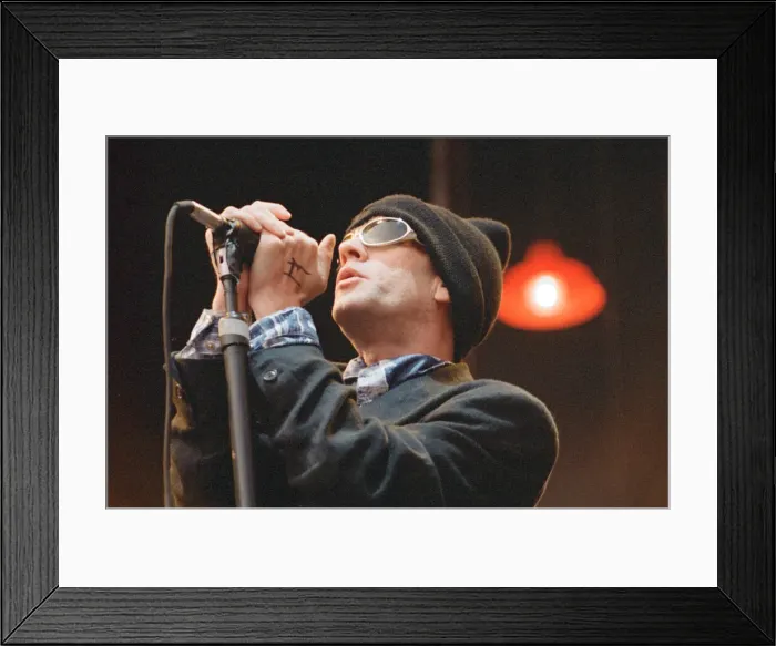 Framed Print : Michael Stipe, lead singer with the American Rock Group REM, perform at Cardiff Arms Park Framed Print : Michael Stipe, lead singer with the American Rock Group REM, perform at Cardiff Arms Park