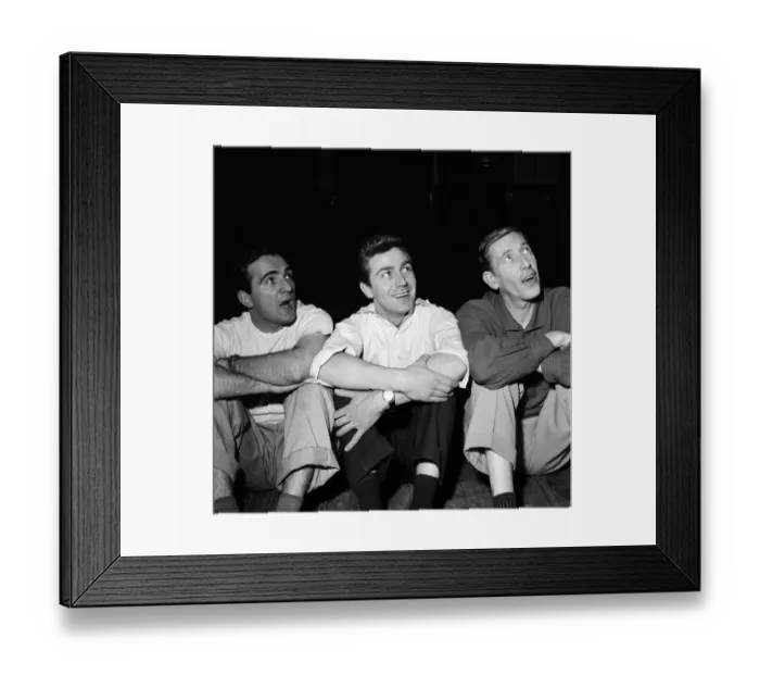 Framed Print : Pictured are Des O Connor, Billy Dainty and Ron Parry Framed Print : Pictured are Des O Connor, Billy Dainty and Ron Parry