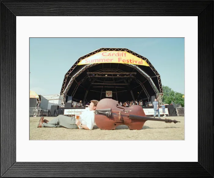 Framed Print : The Welsh National Opera Orchestra, (The WNO) will be appearing at The Cardiff Festival Framed Print : The Welsh National Opera Orchestra, (The WNO) will be appearing at The Cardiff Festival