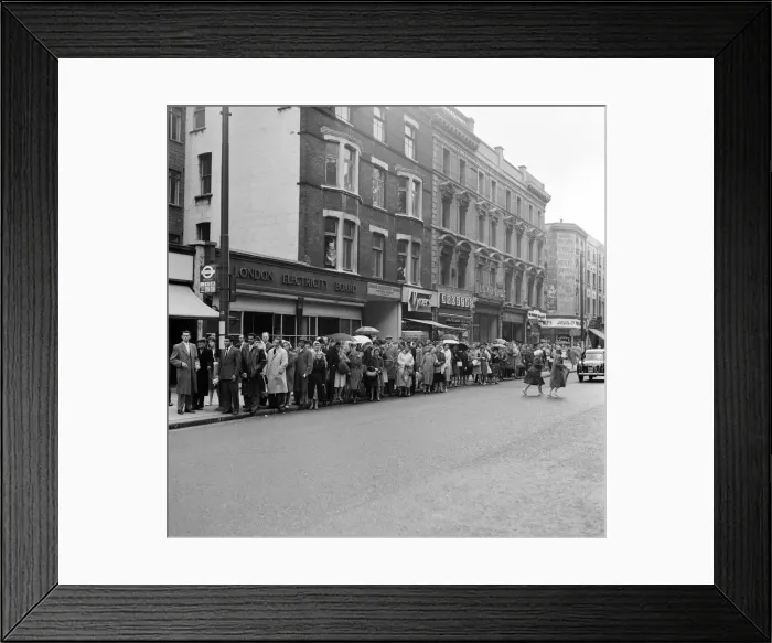 Framed Print : There was chaos in the rush hour traffic today due to strikes on some of London Framed Print : There was chaos in the rush hour traffic today due to strikes on some of London