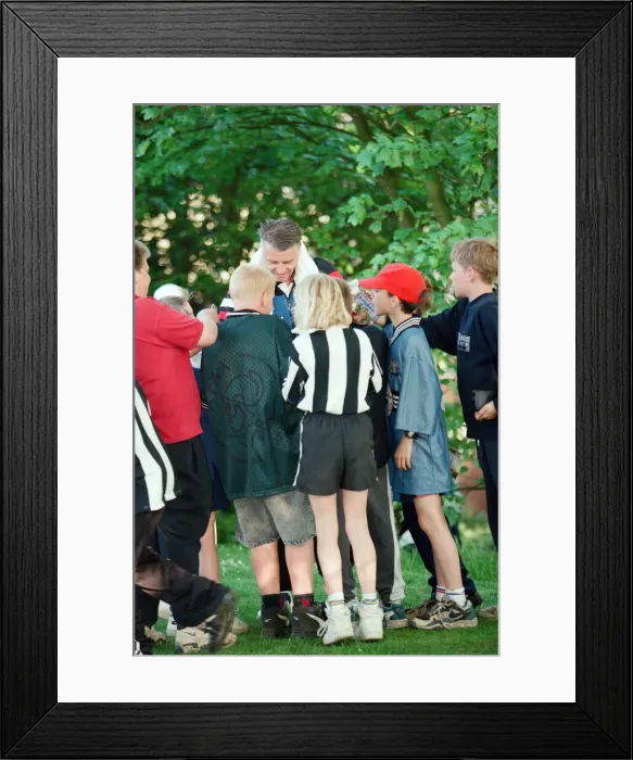Framed Print : French Squad Training at Haydon Bridge High School in Northumberland, 9th June 1996 Framed Print : French Squad Training at Haydon Bridge High School in Northumberland, 9th June 1996