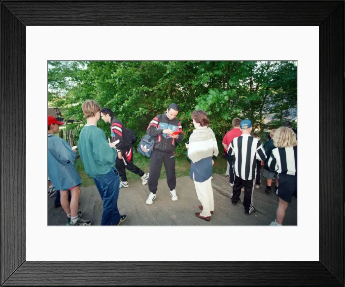 Framed Print : French Squad Training at Haydon Bridge High School in Northumberland, 9th June 1996 Framed Print : French Squad Training at Haydon Bridge High School in Northumberland, 9th June 1996