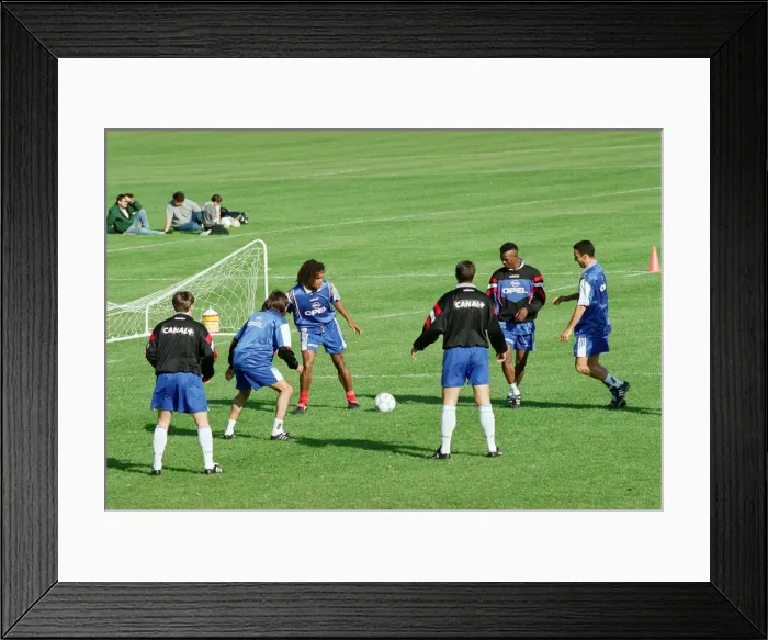 Framed Print : French Squad Training at Haydon Bridge High School in Northumberland, 9th June 1996 Framed Print : French Squad Training at Haydon Bridge High School in Northumberland, 9th June 1996