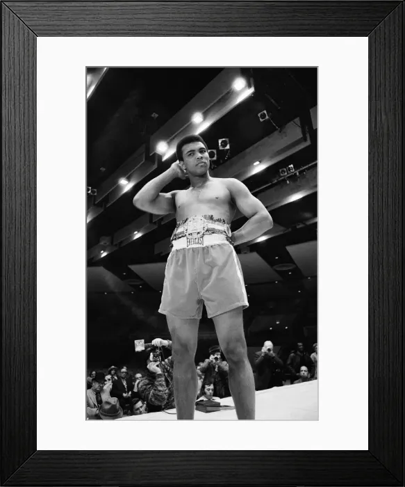 Framed Print : The Fight of the Century (also known as The Fight) is the title boxing writers Framed Print : The Fight of the Century (also known as The Fight) is the title boxing writers