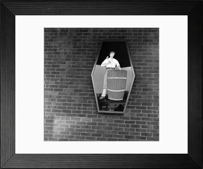 Framed Print : New shopping centre, near Prospect Park, Reading. 14th February 1967