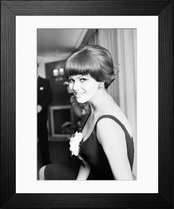 Framed Print : Claudia Cardinale, Italian film actress aged 24 years old Framed Print : Claudia Cardinale, Italian film actress aged 24 years old