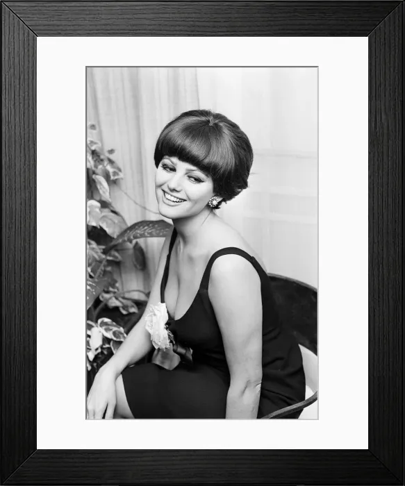 Framed Print : Claudia Cardinale, Italian film actress aged 24 years old Framed Print : Claudia Cardinale, Italian film actress aged 24 years old