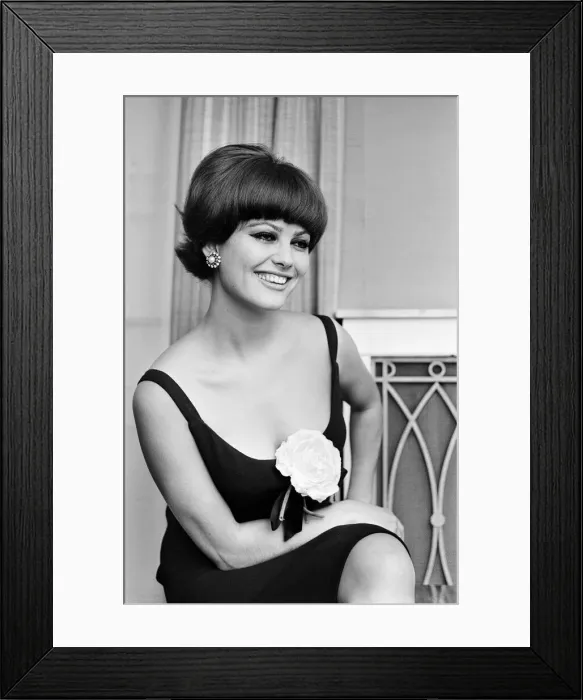 Framed Print : Claudia Cardinale, Italian film actress aged 24 years old Framed Print : Claudia Cardinale, Italian film actress aged 24 years old