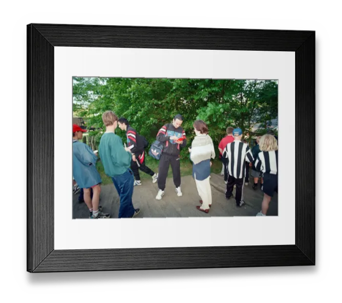 Framed Print : French Squad Training at Haydon Bridge High School in Northumberland, 9th June 1996 Framed Print : French Squad Training at Haydon Bridge High School in Northumberland, 9th June 1996