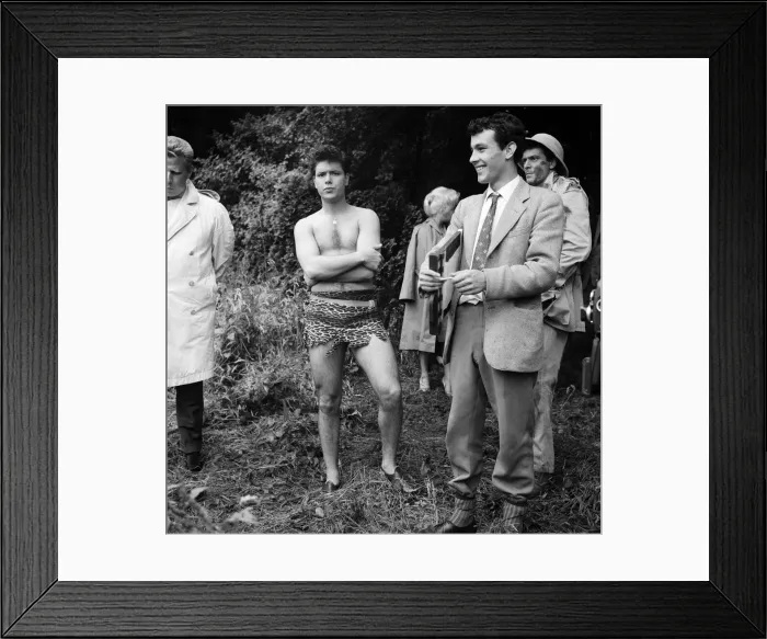 Framed Print : This is how teenagers will see their idol Cliff Richard during his Saturday Spectacular