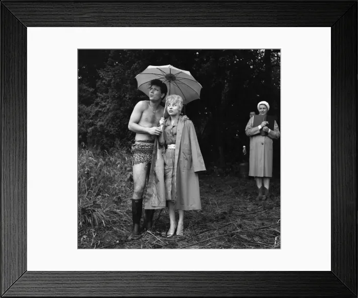 Framed Print : This is how teenagers will see their idol Cliff Richard during his Saturday Spectacular Framed Print : This is how teenagers will see their idol Cliff Richard during his Saturday Spectacular