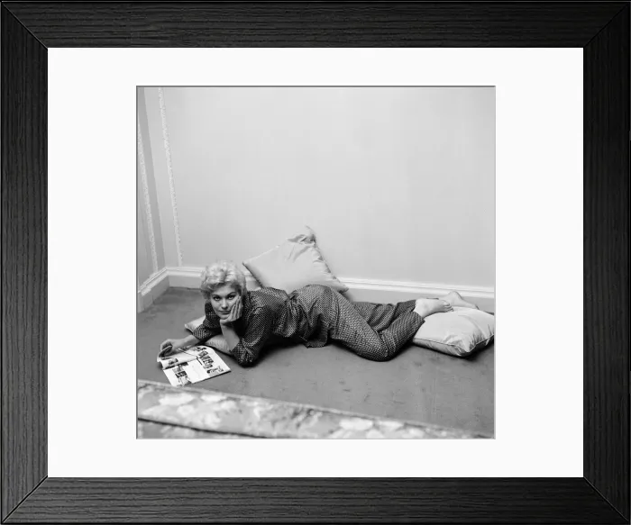 Framed Print : Actress Kim Novak. 3rd June 1956 Framed Print : Actress Kim Novak. 3rd June 1956