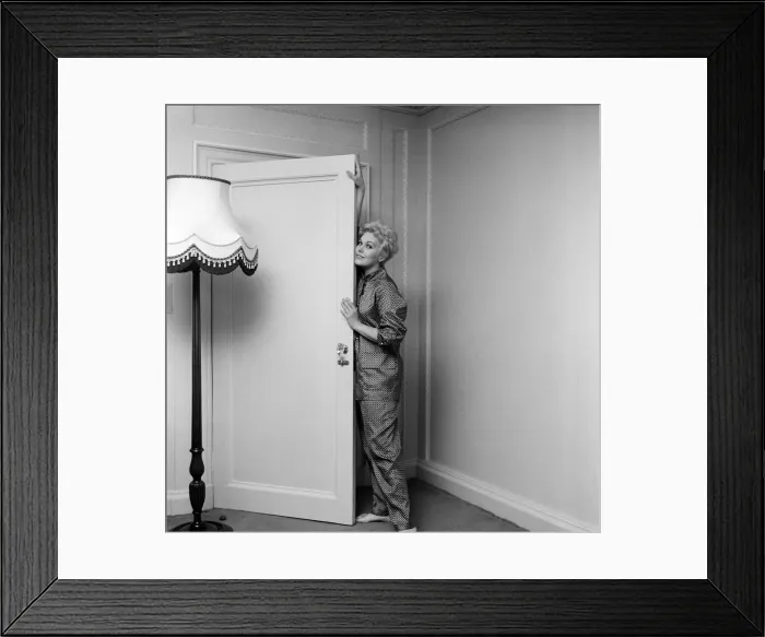 Framed Print : Actress Kim Novak. 3rd June 1956