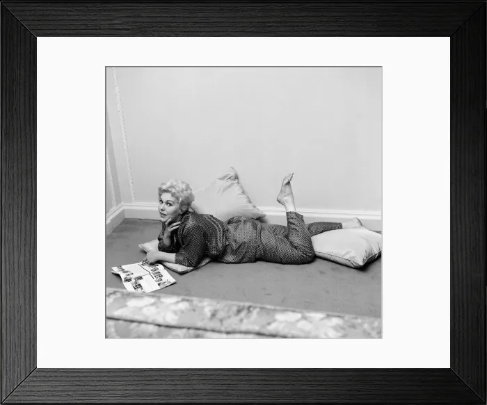 Framed Print : Actress Kim Novak. 3rd June 1956 Framed Print : Actress Kim Novak. 3rd June 1956