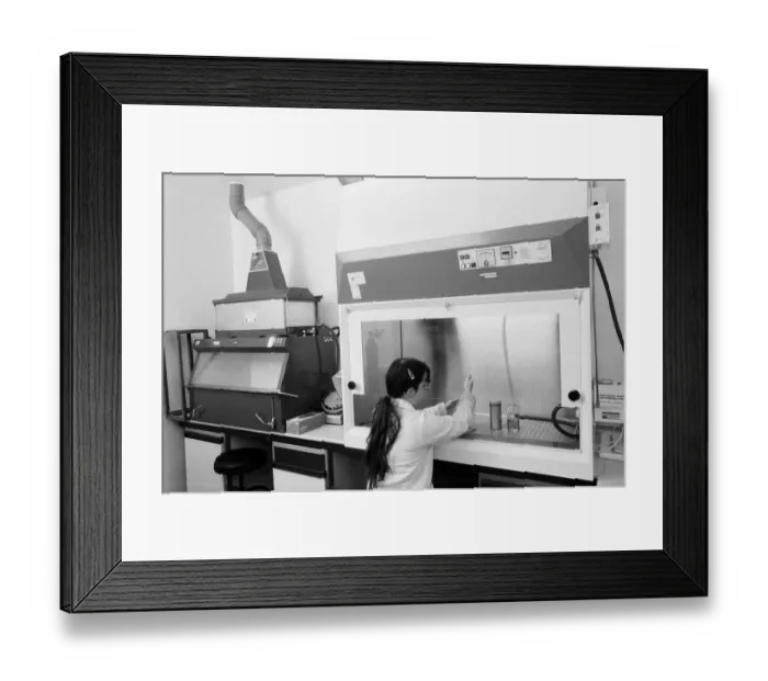 Framed Print : The new £470, 000 Regional Immunology laboratory at the East Birmingham Hospital Framed Print : The new £470, 000 Regional Immunology laboratory at the East Birmingham Hospital
