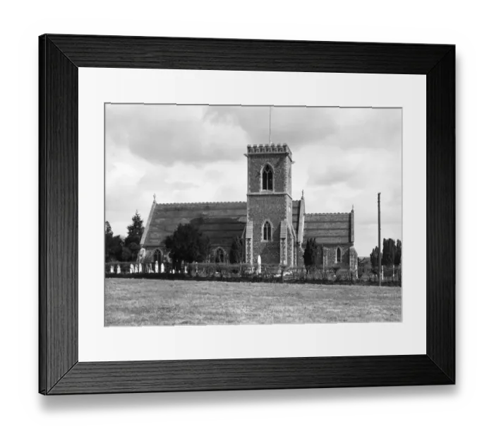 Framed Print : St. Margarets Church, Iver Heath, Buckinghamshire, 70th anniversary celebrations 8th